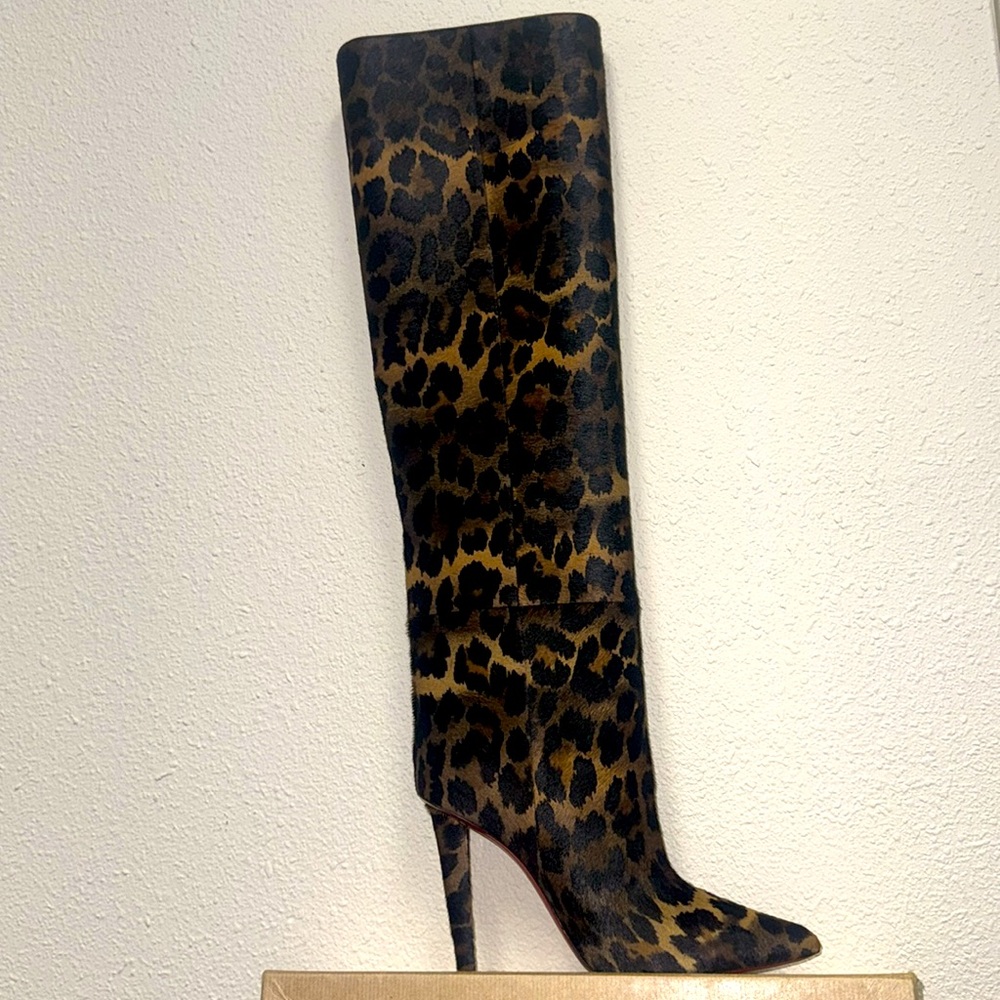 CHRISTIAN LOUBOUTIN - Size 36.5 - ASTRILARGE BOTTA 100 - Picture 11 of 14